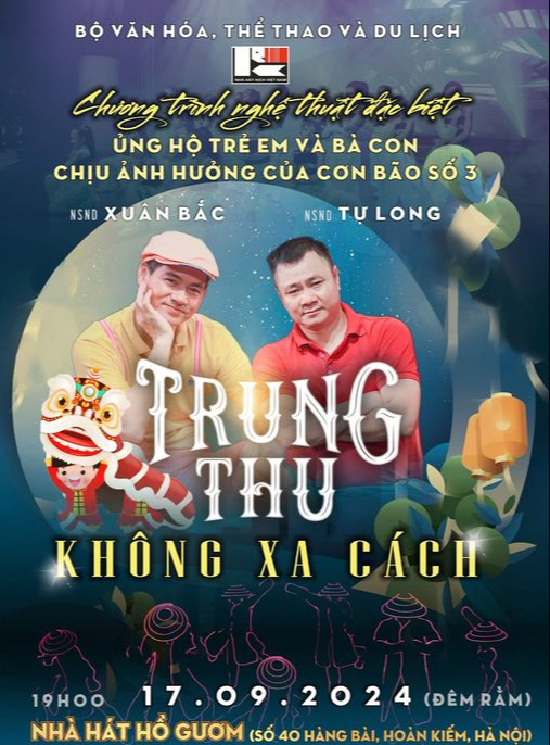 Nhiều chương trình nghệ thuật thiện nguyện hướng về đồng bào vùng bão lũ - Ảnh 1.